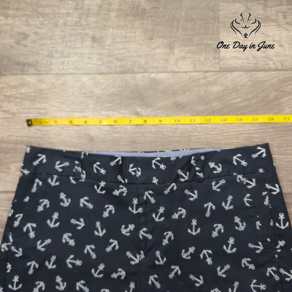 Banana Republic Flat Front Shorts Size 6 - Picture 3 of 7